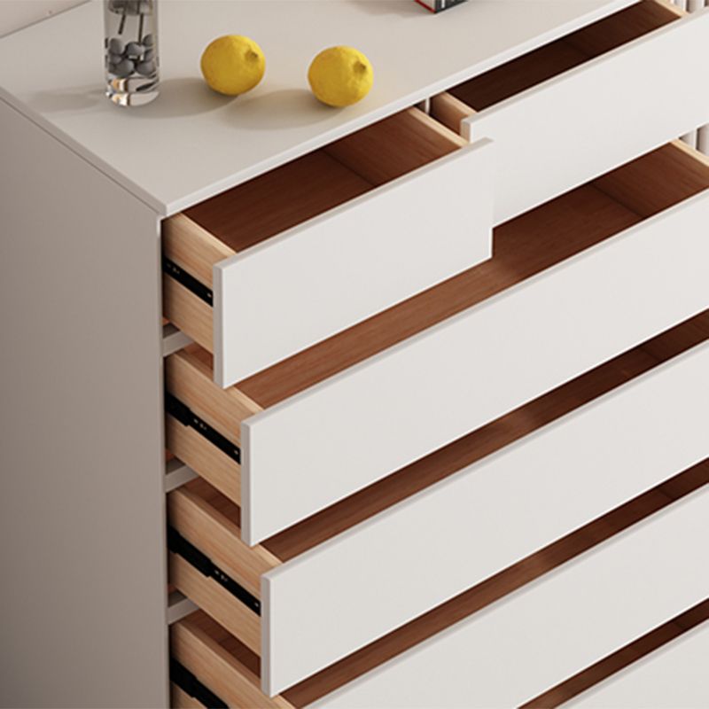 Tocador contemporáneo tocador de cofre de almacenamiento de madera con 6 cajones