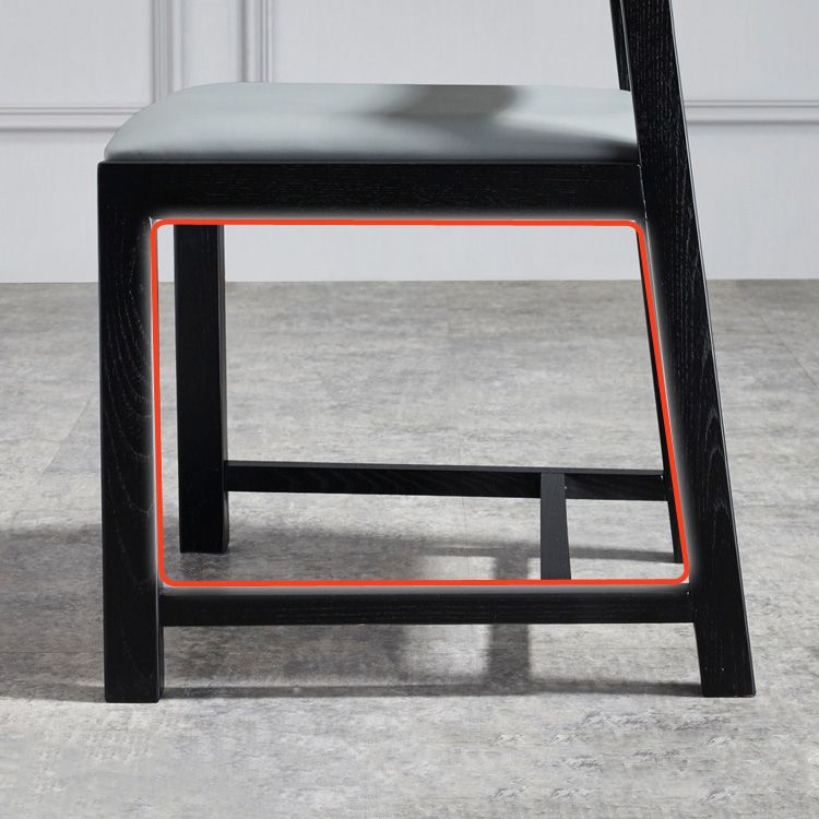 Contemporary Dining Room Dining Chairs Armless Solid Wood Kitchen Chairs Clearhalo 'Dining Chairs' 'Dining Tables & Seating' 'dining_chair' 'furn' 'furn_dining_chair' 'Furniture' 'furniture_dining_chair' 'Kitchen & Dining Furniture' 1200x1200_d875bcb8-8ecc-44cd-b84a-c59d05b1e63c