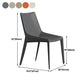 Contemporary Style Metal Chairs Dining Armless Chairs for Kitchen Clearhalo 'Dining Chairs' 'Dining Tables & Seating' 'dining_chair' 'furn' 'furn_dining_chair' 'Furniture' 'furniture_dining_chair' 'Kitchen & Dining Furniture' 1200x1200_d8763777-56f9-4e6a-b552-013272ce50d2