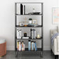 Modern Style Metal Bookshelf Black Open Back Bookcase for Home Office Clearhalo 'Bookcases' 'furn' 'furn_bookcases' 'Furniture' 'Office Furniture' 1200x1200_d87862c3-e9eb-41e8-a46b-dc8909ca9502