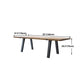Rectangle Shape Industrial Style Table Solid Wood Fixed Table for Home Use Clearhalo ' dining_table' 'Dining Tables & Seating' 'Dining Tables' 'furn' 'furn_dining_table' 'Furniture' 'furniture_dining_table' 'Kitchen & Dining Furniture' 'kitchen&dining_furn' 'kitchen' 'kitchen_dining_table' 1200x1200_d878dc1d-b413-4bac-949d-5f3ecf5f9303