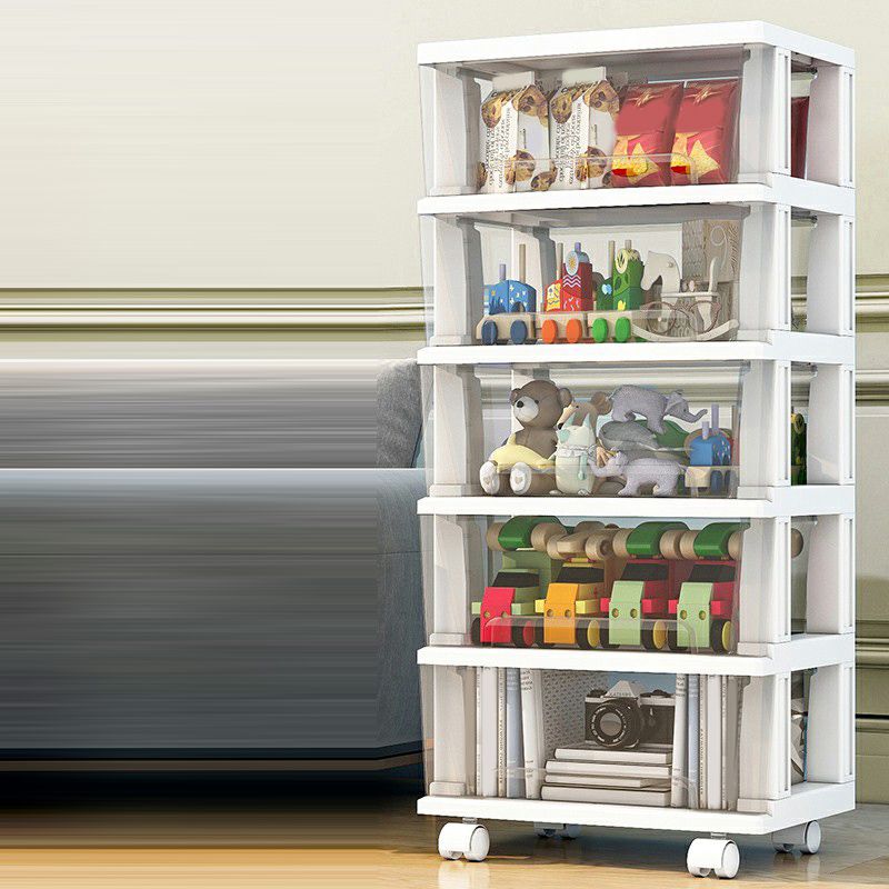 Armoire de rangement contemporaine avec des jambes armoire de garde-robe de 5 tirages