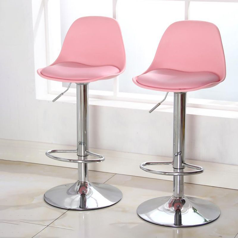 Modern Style Single Bar-stool with Adjustable Height Bucket Seat for Counter Kitchen Clearhalo 'Bar Furniture' 'Bar Stools' 'bar_stools' 'furn' 'furn_bar_stools' 'furniture_bar_stools' 'Kitchen & Dining Furniture' 'kitchen&dining_furn' 'kitchen' 'kitchen_furn' Furniture' 1200x1200_d87bb650-dba4-4606-8887-1bbdcbc5bf18