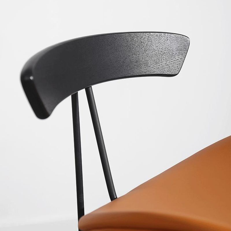 Nordic Iron Simple Barstool Indoor Tall Stool with Imitation Leather Seat(set of 2) Clearhalo 'Bar Furniture' 'Bar Stools' 'bar_stools' 'furn' 'furn_bar_stools' 'furniture_bar_stools' 'Kitchen & Dining Furniture' 'kitchen&dining_furn' 'kitchen' 'kitchen_furn' Furniture' 1200x1200_d87e18d5-b2cb-4491-88dd-fe0432705b6e