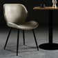 Contemporary Metal Dining Room Chair Wingback Armless Chair for Home Use Clearhalo ' kitchen&dining_furn' 'Dining Chairs' 'Dining Tables & Seating' 'dining_chair' 'furn' 'furn_dining_chair' 'Furniture' 'furniture_dining_chair' 'Kitchen & Dining Furniture' 'kitchen' 1200x1200_d8816ba4-744c-4fbd-9047-619c906e335a