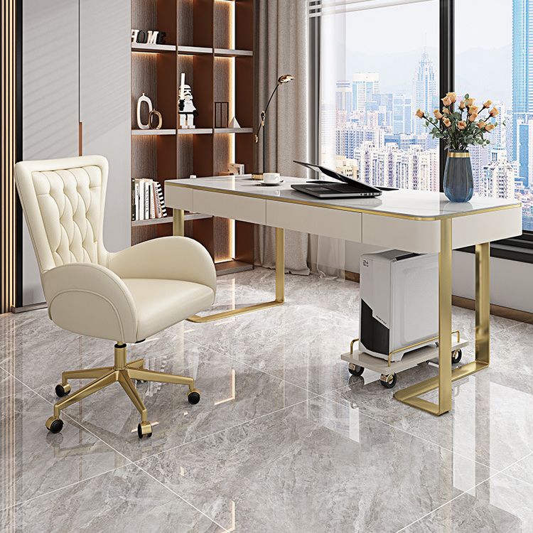 Modern Leather Task Chair Height-adjustable Desk Chair for Office Clearhalo 'furn' 'furn_office_chair' 'Furniture' 'Office Chairs' 'Office Furniture' 'office_chair' 1200x1200_d881f473-1215-40ed-b059-2d5e231cc0e1