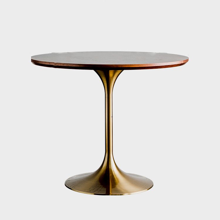 Modern Style Dining Table Round Wood Dining Table with Tulip Base for Home Use Clearhalo ' dining_table' 'Dining Tables & Seating' 'Dining Tables' 'furn' 'furn_dining_table' 'Furniture' 'furniture_dining_table' 'Kitchen & Dining Furniture' 'kitchen&dining_furn' 'kitchen' 'kitchen_dining_table' 1200x1200_d8868cd8-9f59-454d-9ae3-5e112baa1472