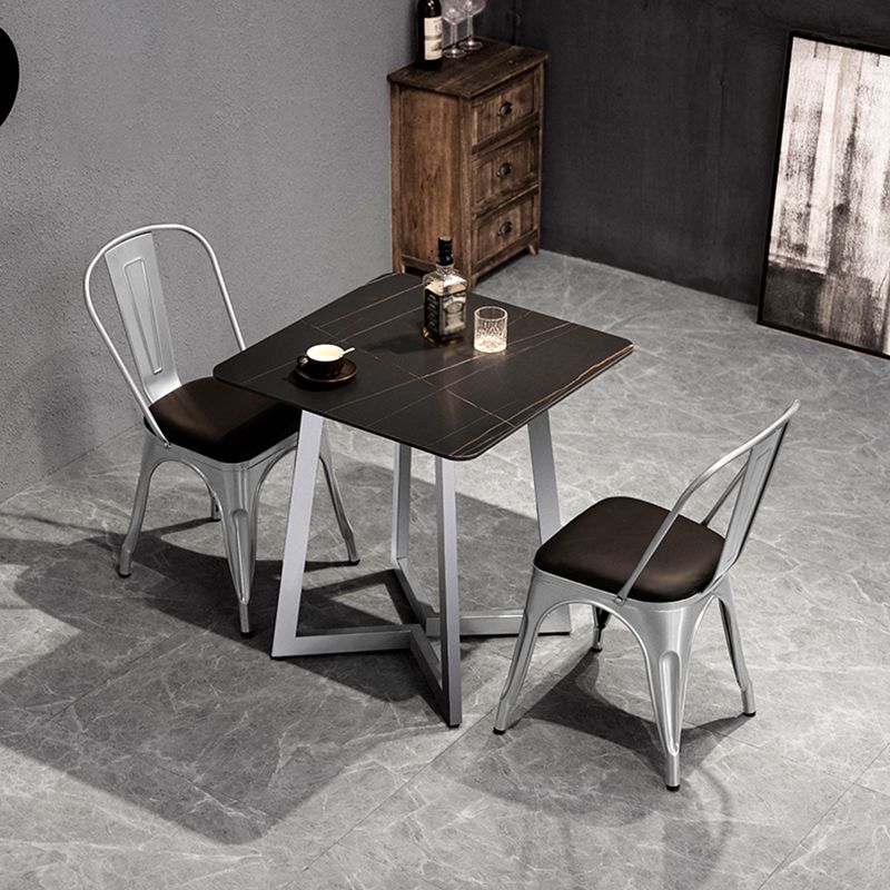 Industrial Dining Table Sintered Stone Dining Table with Black Double Pedestal Clearhalo ' dining_table' 'Dining Tables & Seating' 'Dining Tables' 'furn' 'furn_dining_table' 'Furniture' 'furniture_dining_table' 'Kitchen & Dining Furniture' 'kitchen&dining_furn' 'kitchen' 'kitchen_dining_table' 1200x1200_d886c185-6a9f-4121-9368-b3851a883912