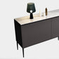 Sideboard in legno ingegnerizzato in stile glam per soggiorno