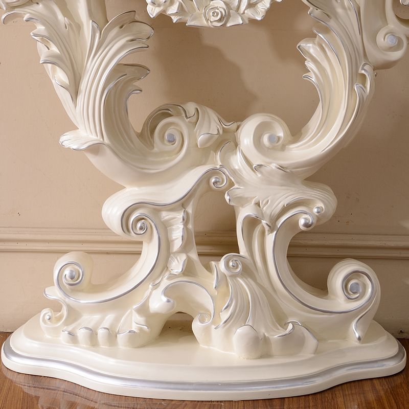 French Country Console Table Brown/Black/White/Gold Wooden Console Sofa Table Clearhalo 'Console Tables' 'console_tables' 'Entry & Mudroom Furniture' 'furn' 'furn_console_tables' 'Furniture' 1200x1200_d88ae39c-bb67-4334-8f28-405f1e7874fa