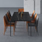 Modern Aluminium Dinette Set 1/2/4/9/10/11 Pieces Black Sintered Stone Dining Table Set Clearhalo 'Dining Room Sets' 'Dining Tables & Seating' 'dining_room_set' 'furn' 'furn_dining_room_set' 'Furniture' 'furniture_dining_room_set' 'Kitchen & Dining Furniture' 1200x1200_d88be3f1-d08d-4afe-bebc-0a9d6ec7ad6d
