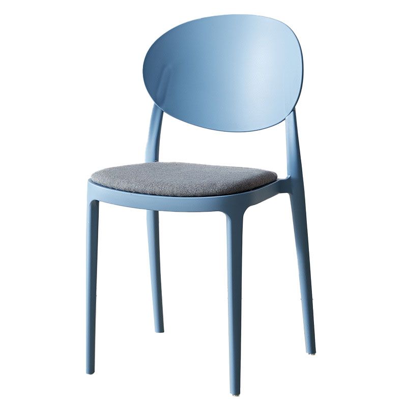 Contemporary Stackable Plastic Chair Open Back Kitchen Armless Chairs Clearhalo 'Dining Chairs' 'Dining Tables & Seating' 'dining_chair' 'furn' 'furn_dining_chair' 'Furniture' 'furniture_dining_chair' 'Kitchen & Dining Furniture' 1200x1200_d88be9ac-bc00-4c32-844a-ddcd379c9955