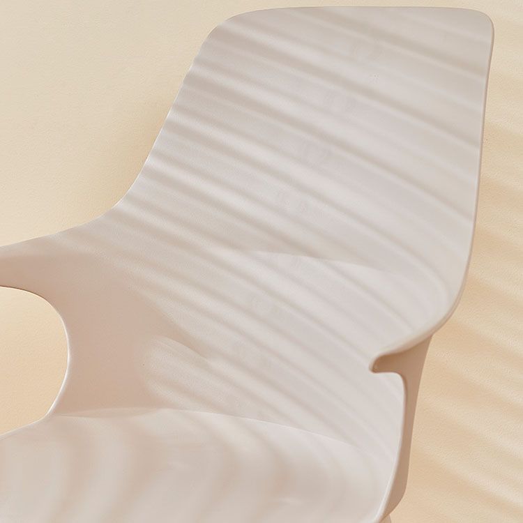 Plastic zijstoel Scandinavische stijl ARM SOFFENDE ACHTERSTOERS VOOR HUIS