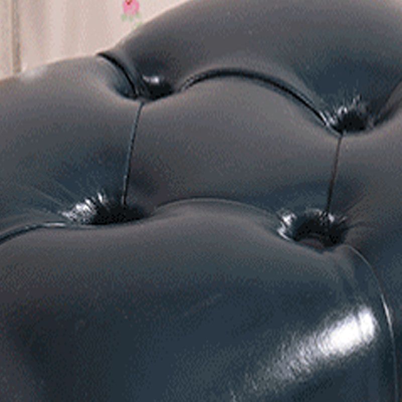 Mid-Century Modern Ottoman Faux Leather Upholstered Tufted Rectangle Ottoman Clearhalo 'furn' 'furn_ottomans_poufs' 'Furniture' 'Living Room Furniture' 'Ottomans & Poufs' 'ottomans_poufs' 1200x1200_d88cc548-157c-4d8a-a4e5-6326cacf1c25