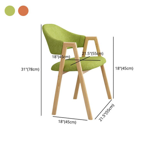Contemporary Metal Dining Arm Chair Velvet Dining Side Chair for Home Use Clearhalo ' kitchen&dining_furn' 'Dining Chairs' 'Dining Tables & Seating' 'dining_chair' 'furn' 'furn_dining_chair' 'Furniture' 'furniture_dining_chair' 'Kitchen & Dining Furniture' 'kitchen' 1200x1200_d88fd9a3-6859-4d4c-8974-f24ff66f1df9