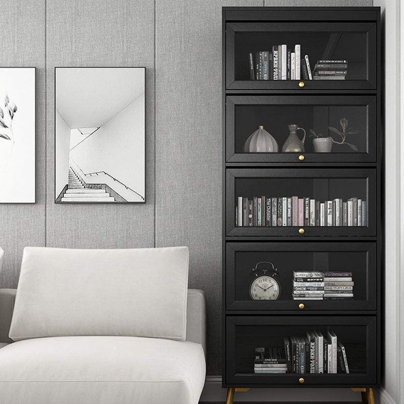 Engineered Wood Barrister Bookcase Doors Included Bookcase for Home Office Clearhalo 'Bookcases' 'Furniture' 'furniture_bookcases' 'kitchen' 'kitchen_bookcases' 'Living Room Furniture' 'Office Furniture' 1200x1200_d8900722-9aea-44ae-8f02-cdcb76832ac8