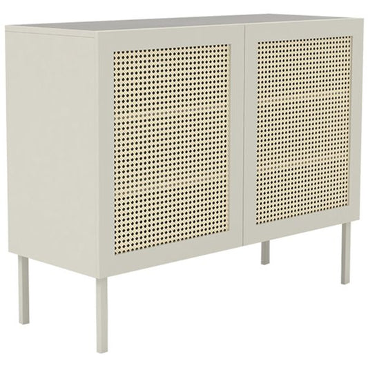 Rattan woonkamer dressoir 39,5 "l kast moderne serverkast met opslag