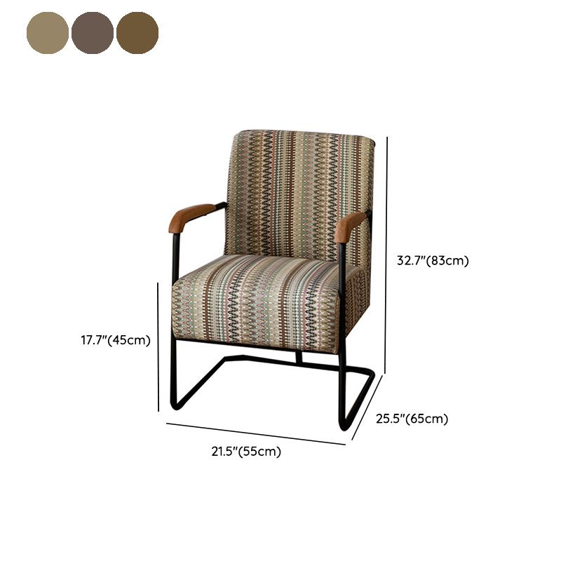 Arms Included Chair with wooden handrail 32.67" Wide Armchair for Living Room Clearhalo 'Accent Chairs' 'accent_chairs' 'Chairs & Seating' 'furn' 'furn_accent_chairs' 'Furniture' 'Living Room Furniture' 1200x1200_d89204fd-609b-4144-9a6b-b0e339380c7c