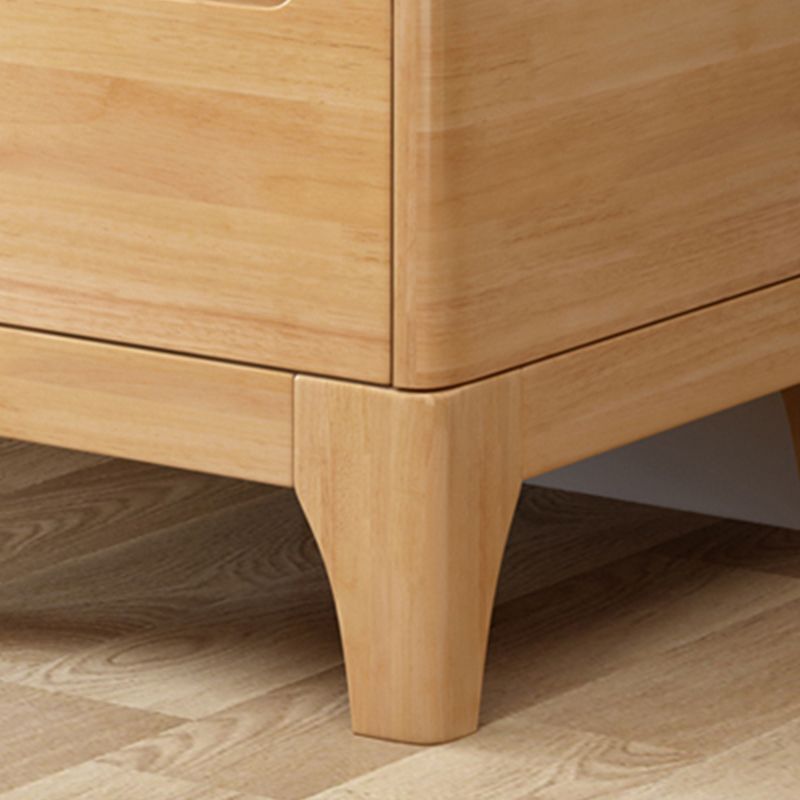 2 Drawer Nightstand with Legs 20" Tall Wood Accent Table Nightstand Clearhalo 'Bedroom Furniture' 'furn' 'furn_night_stand' 'Furniture' 'night_stand' 'Nightstands' 1200x1200_d8946840-b21c-4f28-b536-fdbb28800804