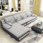 118.11"D x 66.93"W x 25.59"H Tufted Split-Back with Bostol Pillows Sectional Sofa Clearhalo 'furn' 'furn_sectionals' 'Furniture' 'furniture_sectionals' 'kitchen' 'kitchen_sectionals' 'Living Room Furniture' 'Sectionals' 1200x1200_d8947bfc-deed-4a48-b63c-d44bb4f3e471