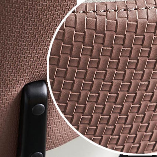 Modern Leather Dining Chair Open Back Dining Side Furniture in Matte Finish for Indoor Clearhalo 'Dining Chairs' 'Dining Tables & Seating' 'dining_chair' 'furn' 'furn_dining_chair' 'Furniture' 'Kitchen & Dining Furniture' 1200x1200_d89666a3-2c4f-4d07-8fb0-d1b1574479d0