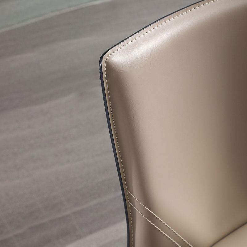 Dining Room Home Side Chair Faux Leather Dining Chairs with Upholstered