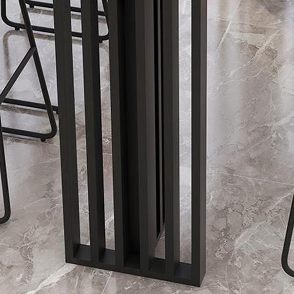 Modern Style Bar Table Rectangle Stone Bar Table for Living Room Clearhalo 'Bar Furniture' 'Bar Tables' 'bar_tables' 'furn' 'furn_bar_tables' 'Furniture' 'Kitchen & Dining Furniture' 1200x1200_d89dd05c-03c6-44a2-9305-b4950fb320e0
