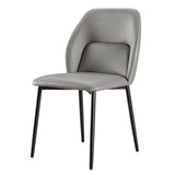 Set da tavolo da pranzo in pietra in pietra opaco 1/2/5/7 PC set di dinette moderna