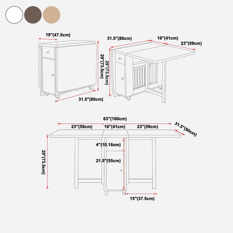 Rectangle Mid-Century Modern Folding Table Pedestal Base Table for Dining Room(only table) Clearhalo ' dining_table' 'Dining Tables & Seating' 'Dining Tables' 'furn' 'furn_dining_table' 'Furniture' 'furniture_dining_table' 'Kitchen & Dining Furniture' 'kitchen&dining_furn' 'kitchen' 'kitchen_dining_table' 1200x1200_d8a230fd-977d-4ebf-b844-02913a542e09