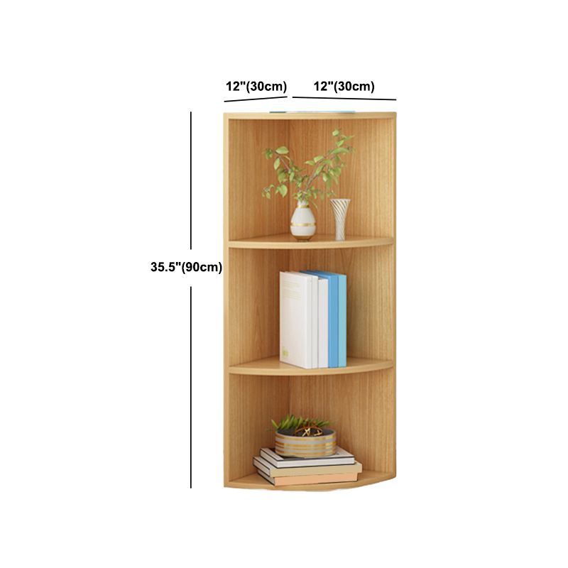 Madera de 11.81 "Cofre de acento de ancho con estantes con cofre contemporáneo