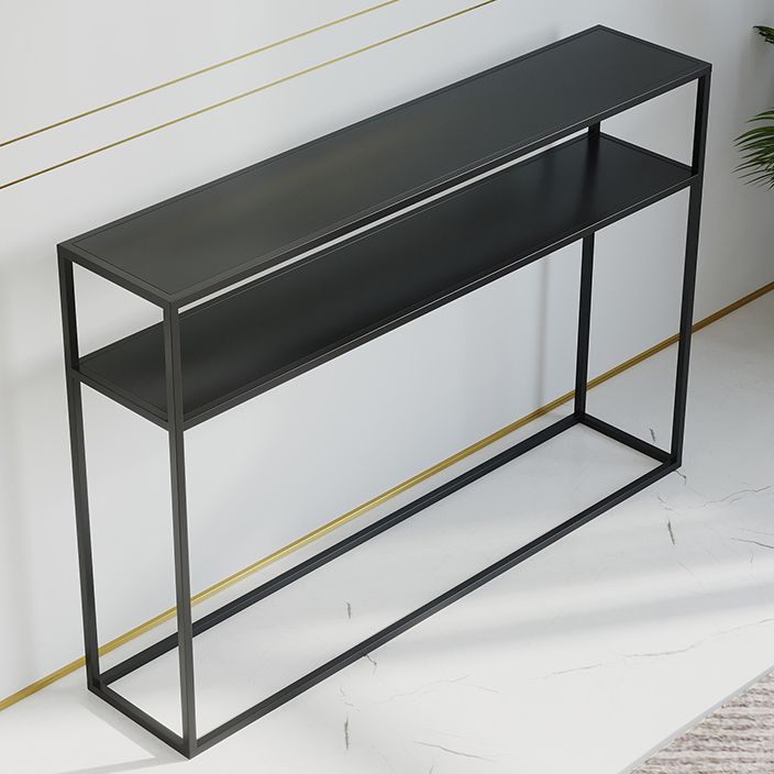 Tabla de acento de consola moderna Tabla de sofá de consola de acabado antiguo en metal