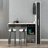 1/2/3 Pieces Counter Height Pub Set Rectangular for Living Room