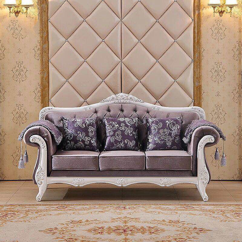 Tight and Tufted Split-Back Rolled Arm Sofa Couch for Three People Clearhalo 'furn' 'furn_sofas' 'Furniture' 'furniture_sofas' 'Living Room Furniture' 'Sofa' 'sofas' 1200x1200_d8ae6e64-a848-4028-9eeb-f1881631a8c1