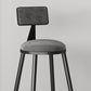 Glam Style Upholstered Fabric Stools Low Back Stools with Cushion Clearhalo 'Bar Furniture' 'Bar Stools' 'bar_stools' 'furn' 'furn_bar_stools' 'Furniture' 'furniture_bar_stools' 'Kitchen & Dining Furniture' 1200x1200_d8b45859-52bc-4e13-8b36-ebd73f1a7e84