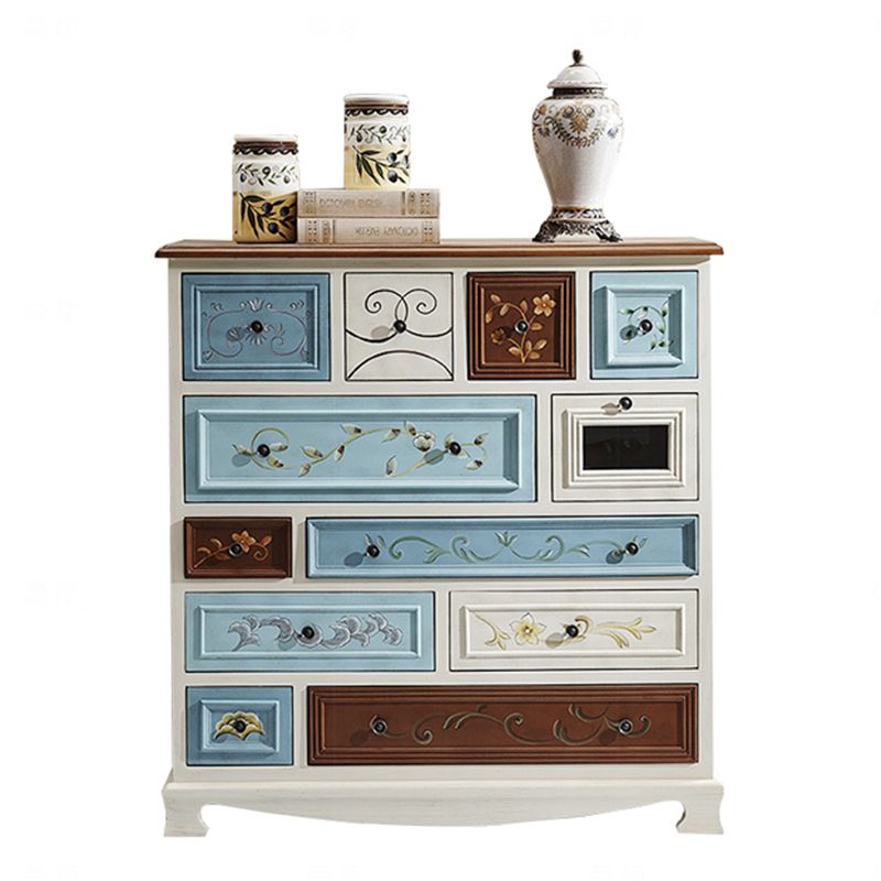 Nautical Bedroom Chest Solid Wood 16"Wide Storage Chest with Drawers Clearhalo 'Bedroom Furniture' 'Dressers & Chests' 'dressers_chests' 'furn' 'furn_dressers_chests' 'Furniture' 1200x1200_d8b50847-eef4-4522-9919-16c2224843bc