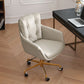 Contemporary Tufted Managers Chair Faux Leather Desk Mid-Back Chair