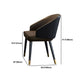 Juego de mesa de comedor interior Glam, juego de comedor con caballete rectangular de 1/4/5/7 piezas en negro