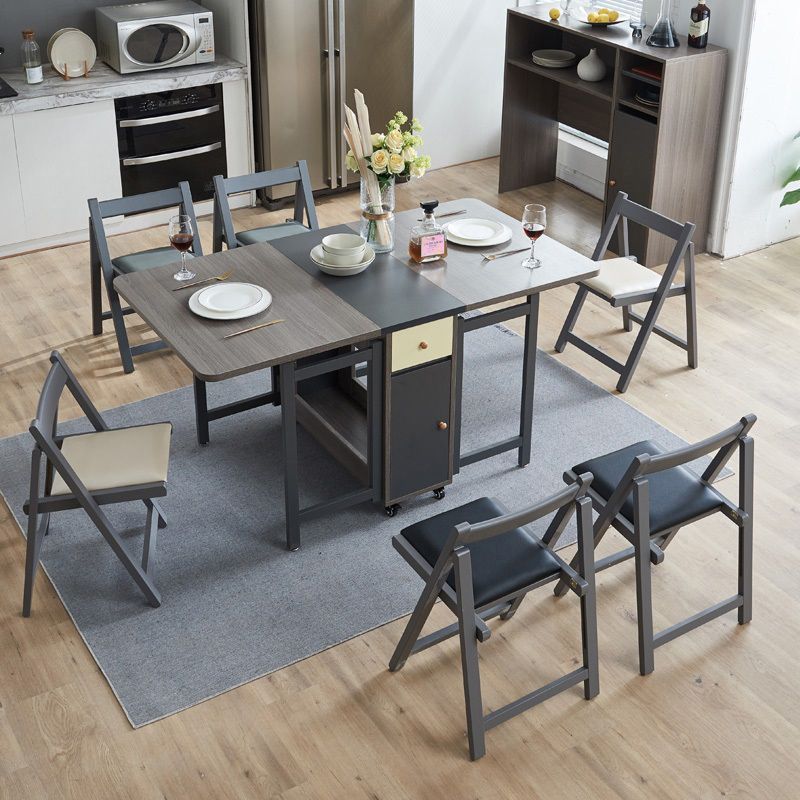 Nordic Style Wood Chair Open Back Dining Side Chair for Dining Room in Gray Clearhalo 'Dining Chairs' 'Dining Tables & Seating' 'dining_chair' 'furn' 'furn_dining_chair' 'Furniture' 'furniture_dining_chair' 'Kitchen & Dining Furniture' 1200x1200_d8b5634b-647c-450f-8b13-646481e91c25