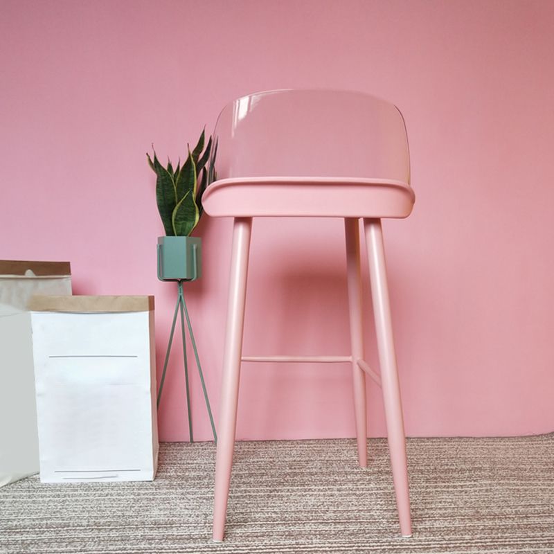 Scandinavian Style Bar-stool with Square Seat Counter Stool for Kitchen Bar Clearhalo 'Bar Furniture' 'Bar Stools' 'bar_stools' 'furn' 'furn_bar_stools' 'furniture_bar_stools' 'Kitchen & Dining Furniture' 'kitchen&dining_furn' 'kitchen' 'kitchen_furn' Furniture' 1200x1200_d8b59008-5151-432b-9ea0-ad201739f458