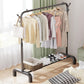 Contemporary Metal Coat Rack Storage Shelving Coat Rack with Coat Hooks Clearhalo 'Entry & Mudroom Furniture' 'furn' 'furn_hall_tree_coat_racks' 'Furniture' 'Hall Trees & Coat Racks' 'hall_tree_coat_racks' 1200x1200_d8b6e252-d464-48cc-958c-4c5e7df41ced