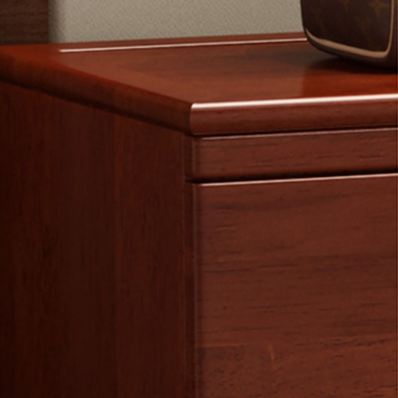 Moderne rechthoekige kastgroeven houten zijkast met lade