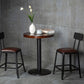 Industrial Brown Counter Stool Leather Square Stool with Black Metal Frame Clearhalo 'Bar Furniture' 'Bar Stools' 'bar_stools' 'furn' 'furn_bar_stools' 'Furniture' 'Kitchen & Dining Furniture' 1200x1200_d8b98de5-131e-4792-a295-7533d37db9f3