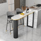 Industrial Bar Table Stone Top Pub Table with Iron Base for Dining Room Clearhalo 'Bar Furniture' 'Bar Tables' 'bar_tables' 'furn' 'furn_bar_tables' 'Furniture' 'furniture_bar_tables' 'Kitchen & Dining Furniture' 'kitchen&dining_furn' 'kitchen' 1200x1200_d8b99193-25ea-4dd0-b535-c0727f938405