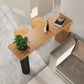 Modern Style Rectangle Solid Wood Bar Height Pub Table for Indoor Clearhalo 'Bar Furniture' 'Bar Tables' 'bar_tables' 'furn' 'furn_bar_tables' 'Furniture' 'Kitchen & Dining Furniture' 1200x1200_d8bced17-20c5-4d2d-8678-065352a6bacc