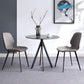Modern Style Sintered Stone Dining Room Set Black Round Table Formal Dining Table Furniture Clearhalo 'Dining Room Sets' 'Dining Tables & Seating' 'dining_room_set' 'furn' 'furn_dining_room_set' 'Furniture' 'furniture_dining_room_set' 'Kitchen & Dining Furniture' 'kitchen&dining_furn' 'kitchen' 1200x1200_d8c3132f-545f-4bc4-a8d1-9cdafc05e2aa