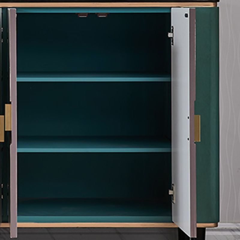 Contemporary & Modern Style Wood Buffet Sideboard with Cabinets Clearhalo 'buffet_sideboard' 'Buffets & Sideboards' 'furn' 'furn_buffet_sideboard' 'Furniture' 'Kitchen & Dining Furniture' 1200x1200_d8c3a023-7b4b-4693-95d6-37d92dbb3569