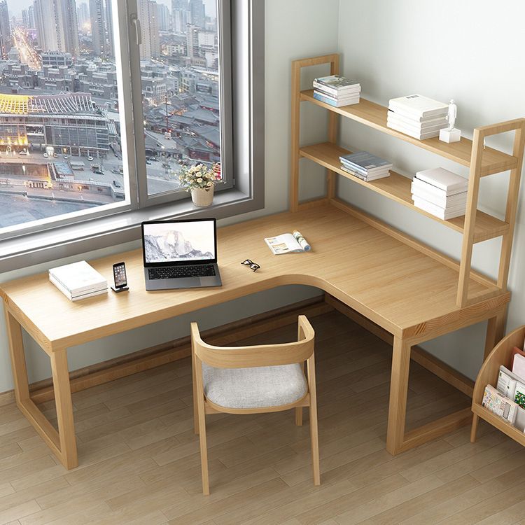 Desca da ufficio in legno minimalista moderno 29.6 "H Desk di scrittura per ufficio e soggiorno