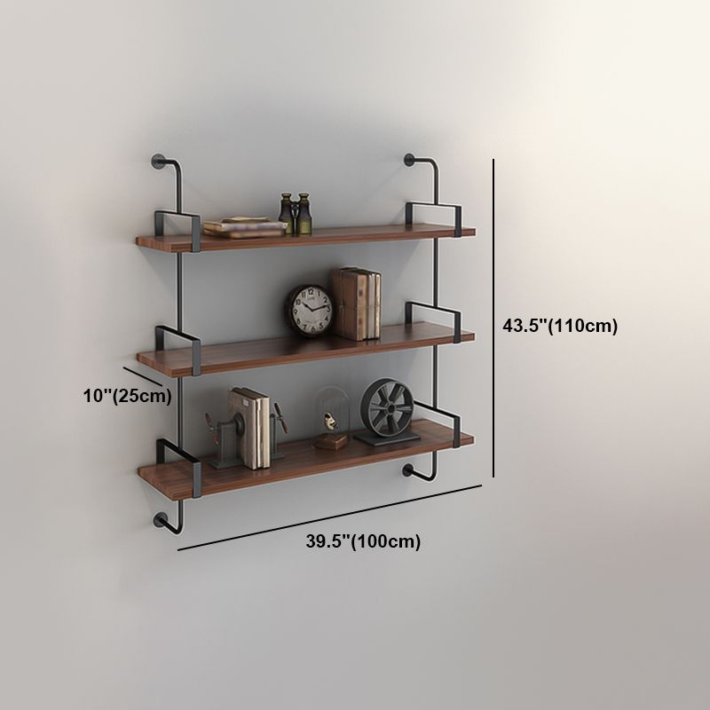 Wall Mounted Bookcase Shelf Industrial Rectangular Shelves for Study Room Clearhalo 'Bookcases' 'furn' 'furn_bookcases' 'Furniture' 'furniture_bookcases' 'kitchen' 'kitchen_bookcases' 'Living Room Furniture' 'Office Furniture' 1200x1200_d8c7ba86-916d-4627-b642-7c44f68e6dc5