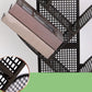 Contemporary Metal Book Shelf Vertical Etagere Shelf Bookcase for Study Room