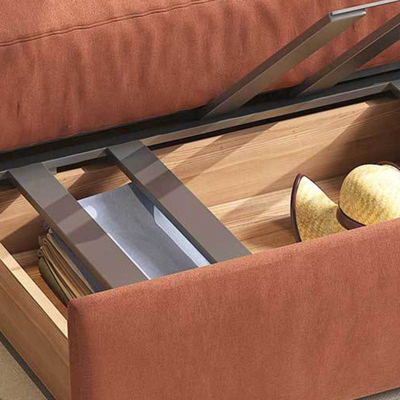 33,46 "H Sleepless Glam Styled Sleeder Bed in arancione